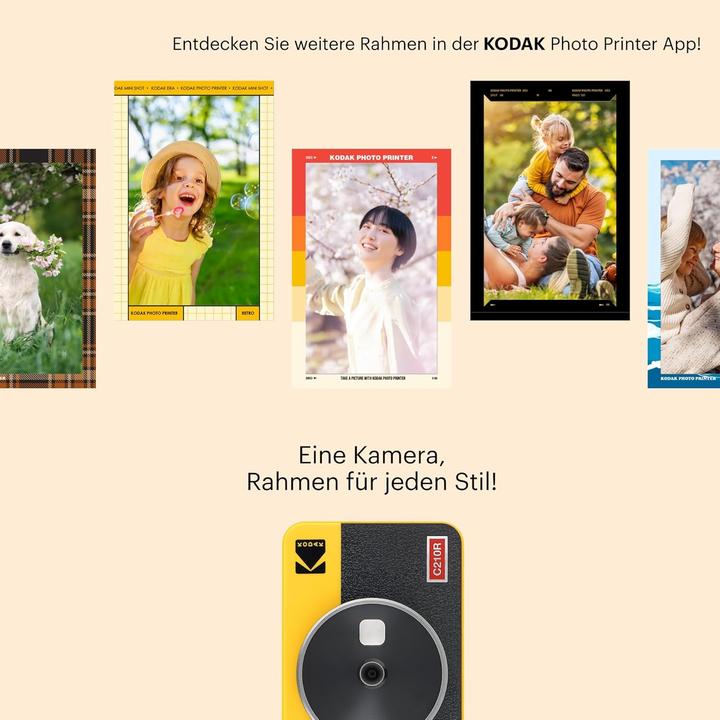 Actual product image Kodak Mini 3 Square Retro (Thermal printing, Colour)