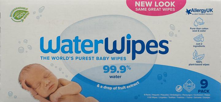 Produktbild WaterWipes Feuchttücher (540 Stück)