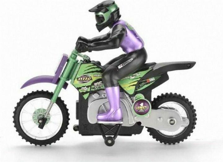 Actual product image Lexibook CROSSLANDER Remote-controlled motorbike, 2.4Ghz, for extreme stunts, with light effects