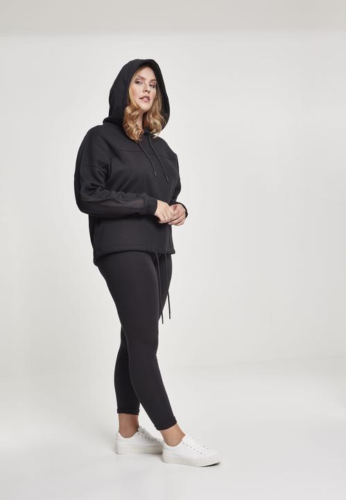 Produktbild Urban Classics Ladies Oversized Tech Mesh Inset Hoody (XL)
