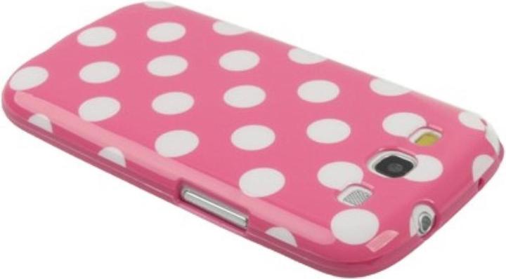 Actual product image König Design Protective cover TPU Case for mobile Samsung I9300 Galaxy S3 Pink / White (Samsung Galaxy S3, Samsung Galaxy S3 Neo)