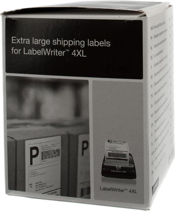 Image du produit Dymo Étiquettes LabelWriter 4XL 104x159 mm, 220 pcs. (10.40 cm)