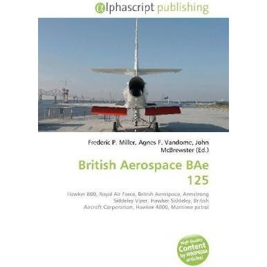 British Aerospace BAe 125, Fachbücher von Frederic P. Miller, Agnes F. Vandome, John McBrewster
