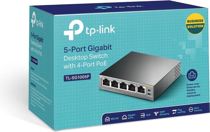 Image du produit TP-Link Tl-Sg1005p (5 ports)