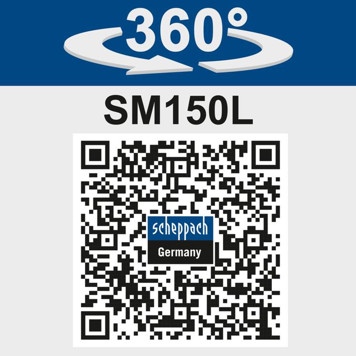 Actual product image Scheppach SM150L (Bench grinder, 400 W)