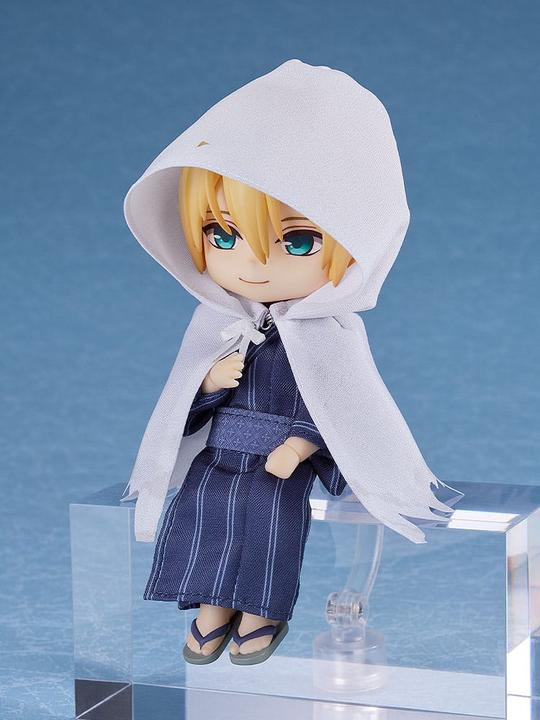 Actual product image Orange Rouge Touken Ranbu -ONLINE- Nendoroid Doll Action Figure Yamanbagiri Kunihiro: Casual Outfit Ver. 14 cm