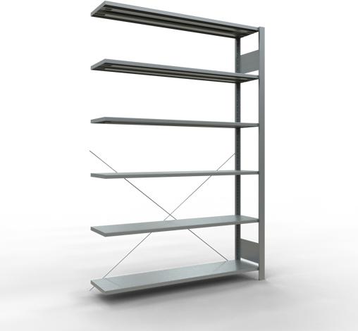 Produktbild Schulte Lagertechnik Stecksystem Anbauregal MULTIplus85