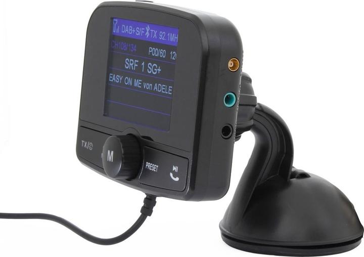 Image du produit Berling "Säntis" DAB+ Autoradio-Adapter, Freisprecheinrichtung, Musikstreaming