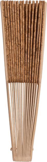 Image du produit Out of the blue Holz-Fächer mit Kork (1 pcs)