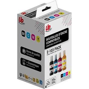 Print, Cartucce, Printer accessories Uprint Tinšu komplekts UPrint Epson 103 PACK Black Cyan Magenta Yellow