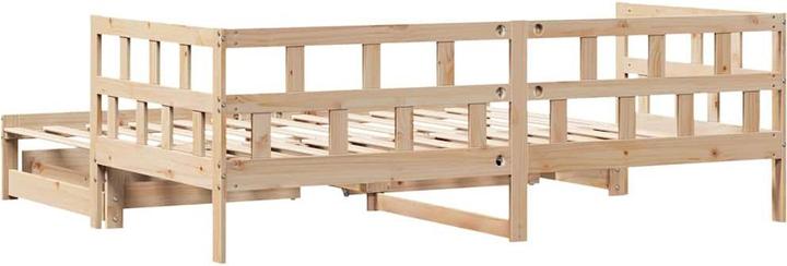 Actual product image vidaXL ausziehbares Tagesbett