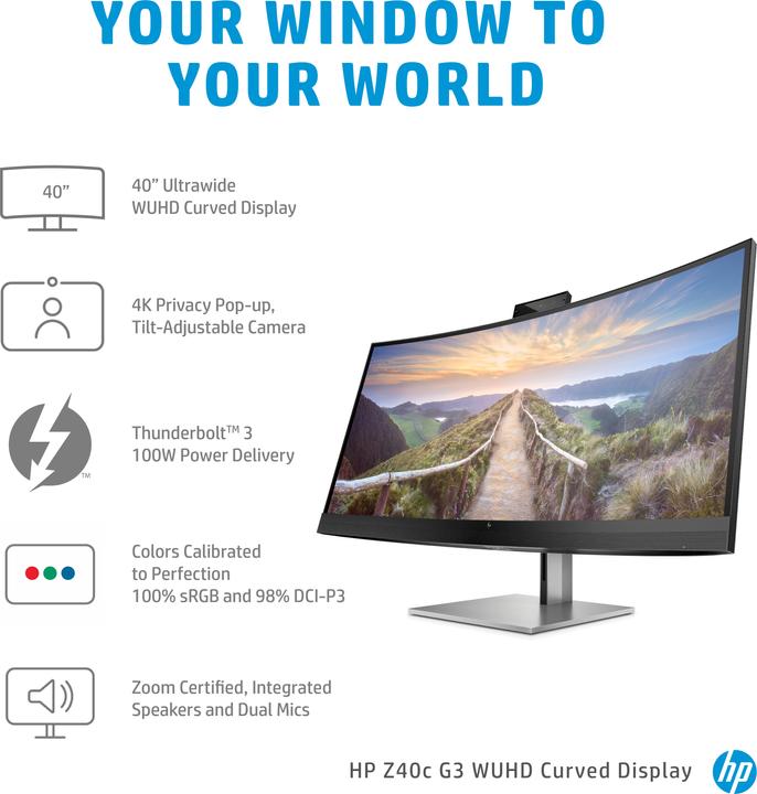 Produktbild HP Z34c G3 (3440 x 1440 Pixel, 34")