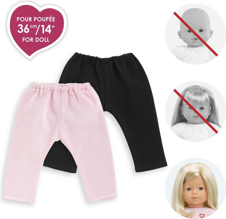 Produktbild Corolle 2er-Set Leggings für Puppen, 36cm