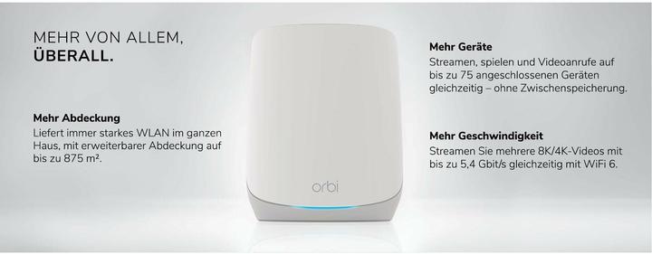 Produktbild Netgear Orbi RBK763S 3er-Set