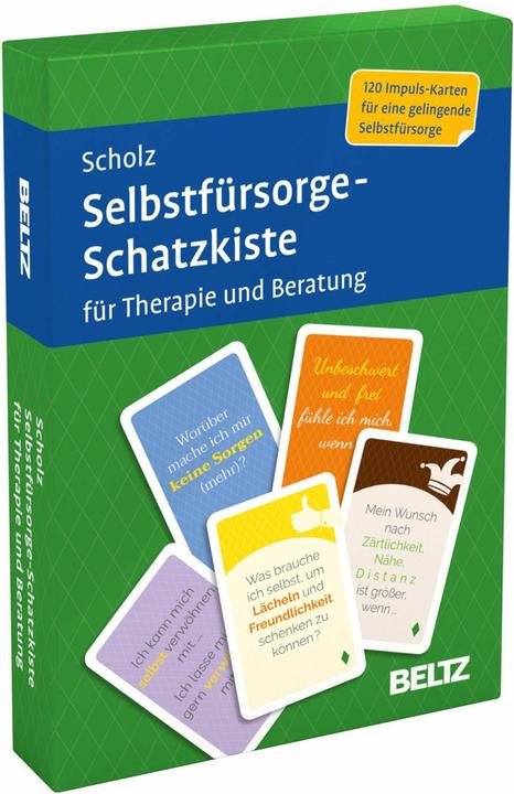 Produktbild Scholz:Selbstfürsorge-Schatzkiste für T (Deutsch, Falk Peter Scholz, 2020)