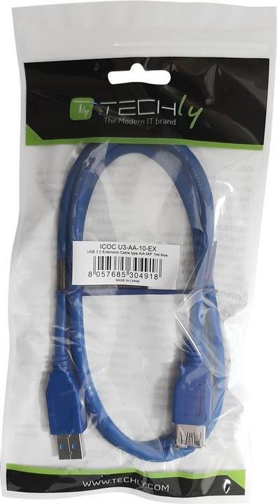 Immagine prodotto Techly Cavo di prolunga USB 3.0 (0.50 m, USB 3.0)