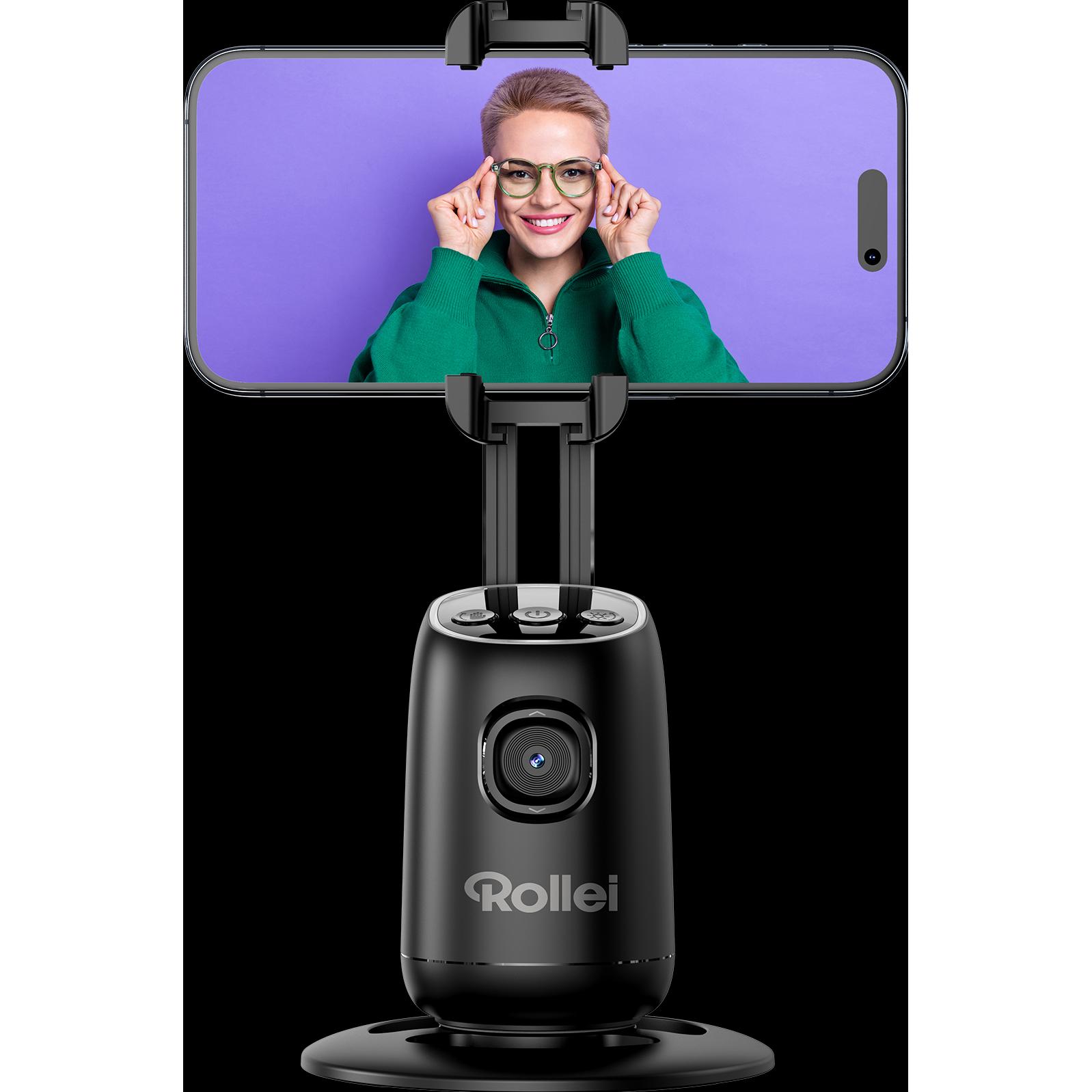 Rollei Desktop I mit AI Tracking I Easy Creator (Smartphone), Gimbal
