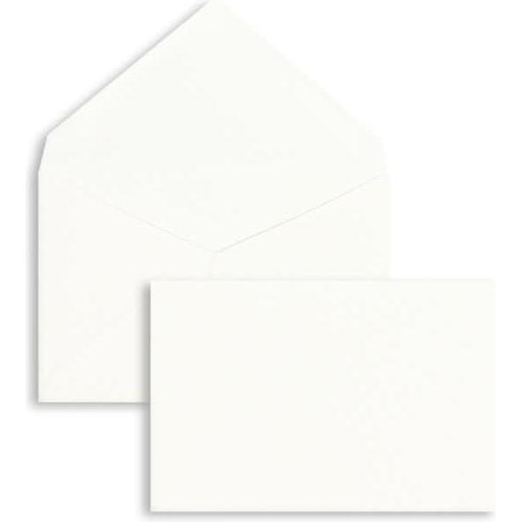 Blanke, Briefumschlag, Briefumschläge 74x112mm 100g/qm gummiert VE=100 Stück weiss (100 x)