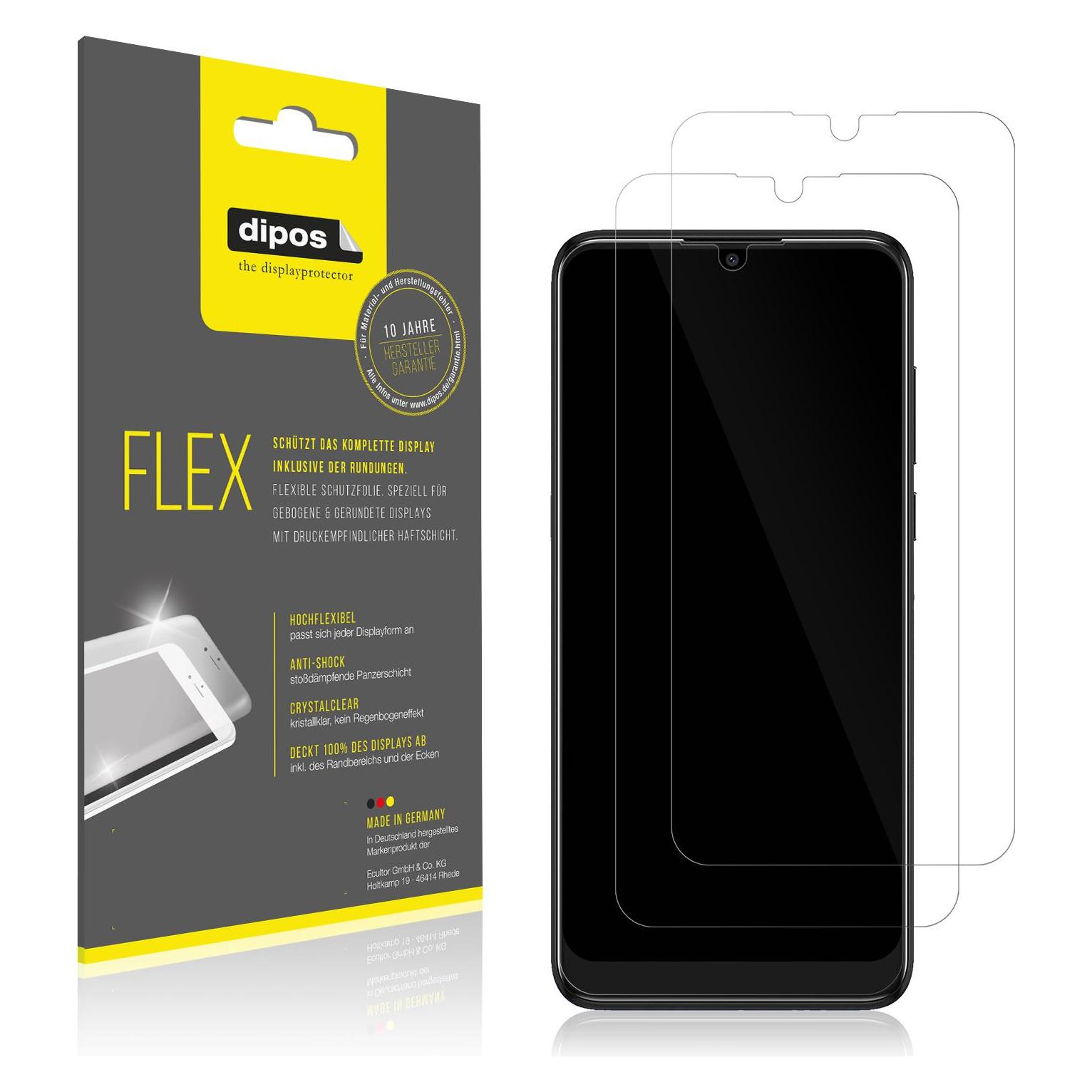 Pellicola Protettiva FLEX Per Nokia 3.2 (3 Pezzi) - Copertura Totale 3D Anti-Urto, Made In Germany - 2
