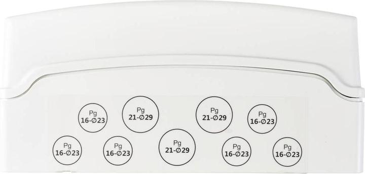 Produktbild Sygonix SY-5491854 Kleinverteiler Oberflächenmontage Anzahl Teilungen = 12 Anza