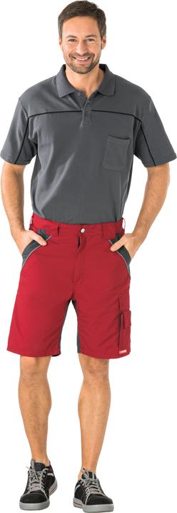 Produktbild Planam Shorts rot/schiefer S M (M)