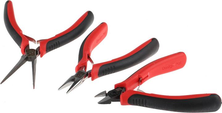Actual product image RS PRO 10pc Precision Plier and Screwdriver Set