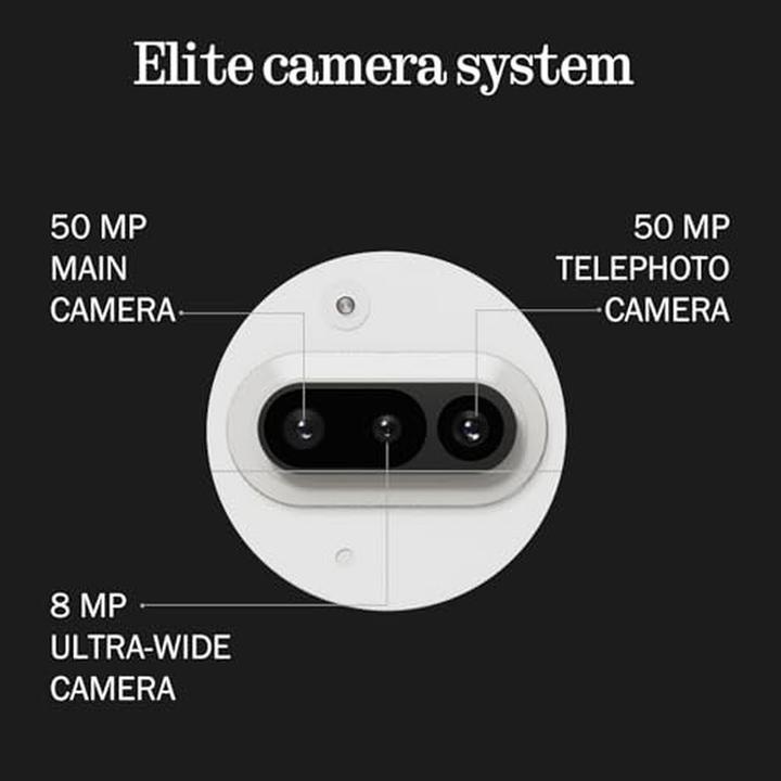 Immagine prodotto Nothing Phone (3a) (256 GB, Blu, 6.77", Doppia SIM, 5G)