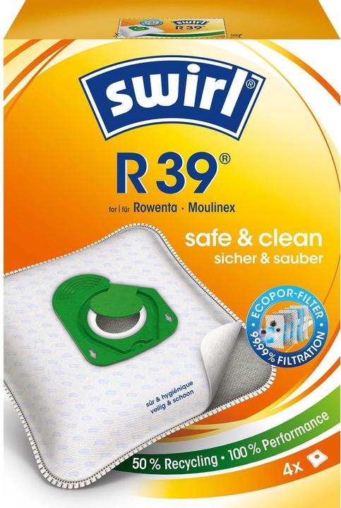 Actual product image Swirl R 39 MicroPor Plus Airspace (1 x)