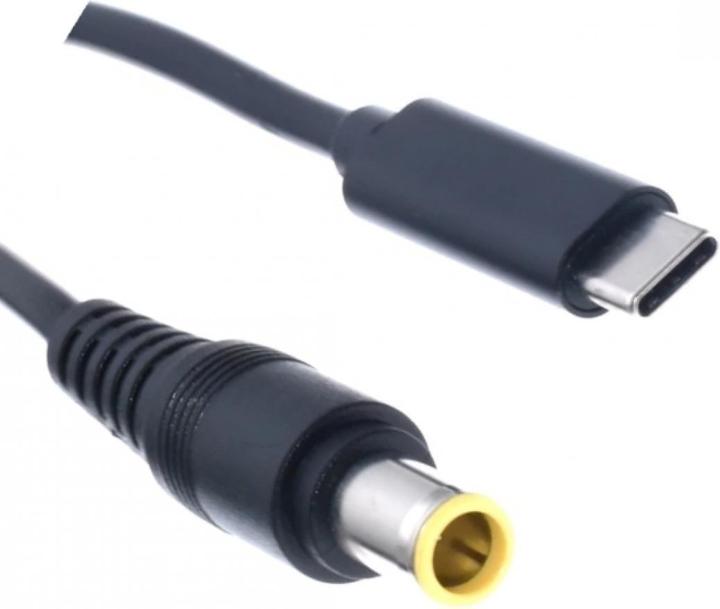 PowerGuard USB-C to Lenovo IBM Thinkpad Cable Round Plug (7.9 x 5.4 mm) 1.5m (90 W)