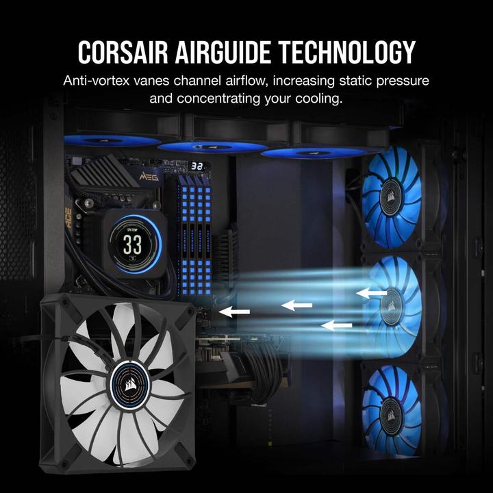 Produktbild Corsair ML ELITE Series (140 mm, 1 x)