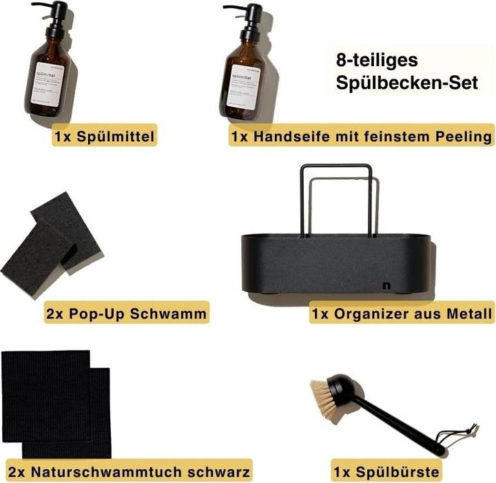 Immagine prodotto Nordesign 8er Set Spülbecken Organizer