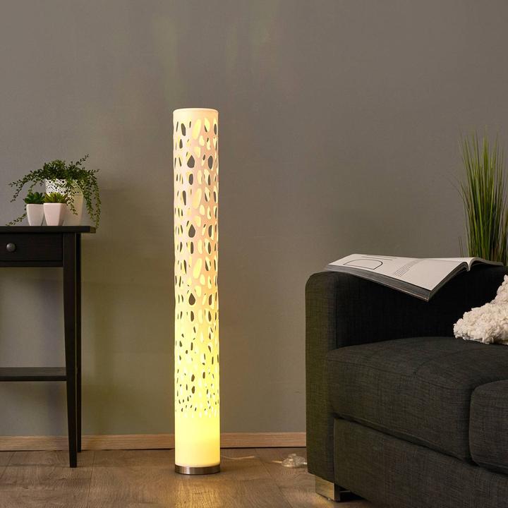 Actual product image Elc Craig floor lamp with remote control (GU10)