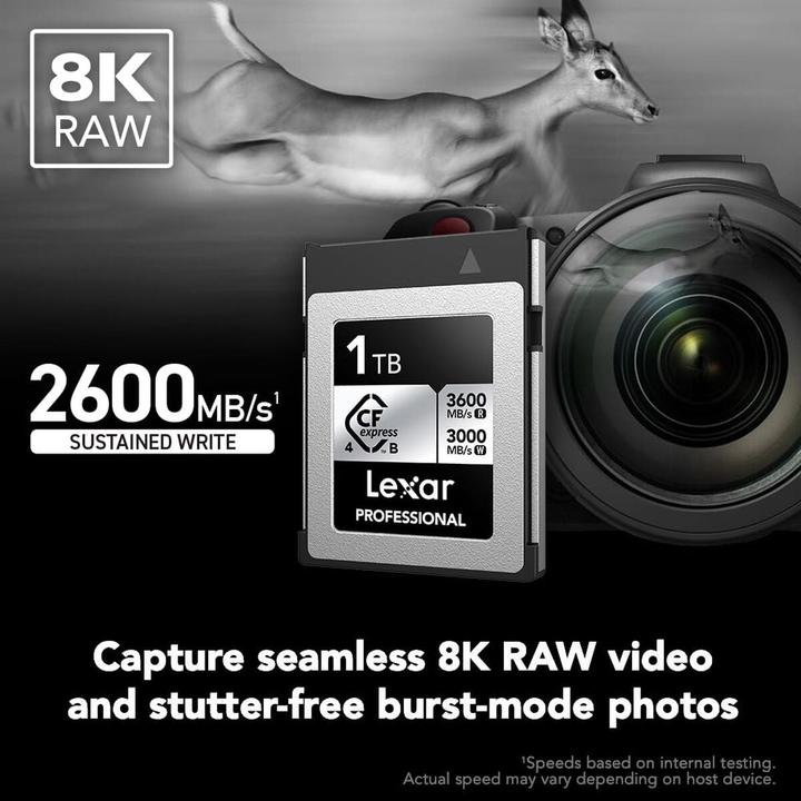 Produktbild Lexar Professional Silver (1000 GB, CFexpress Typ B)