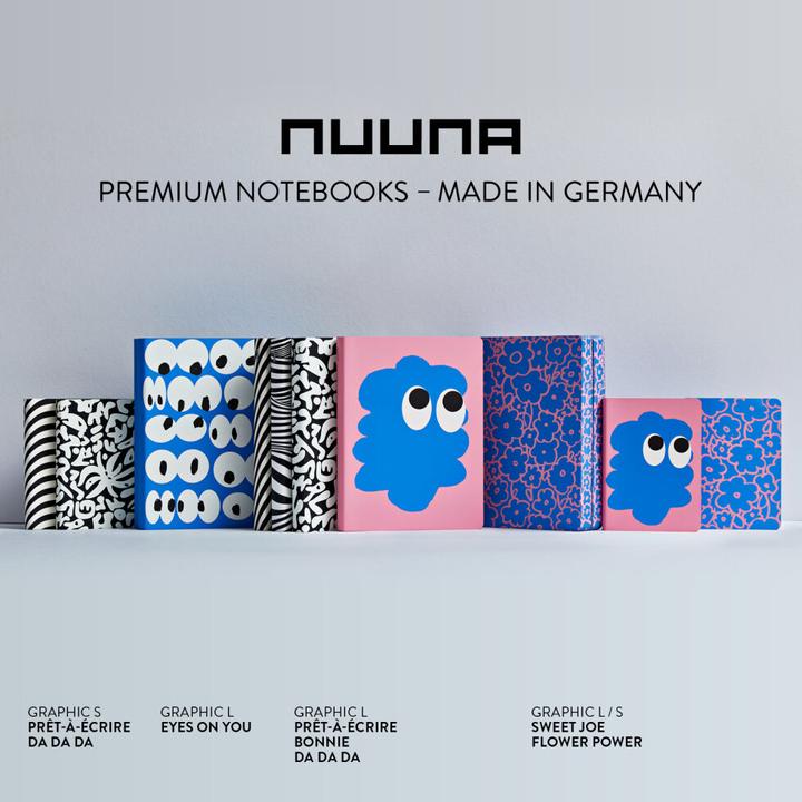Image du produit Nuuna Dream Boat M, Bubblegum (13.5 x 20.3 cm, À rayures, Couverture rigide)