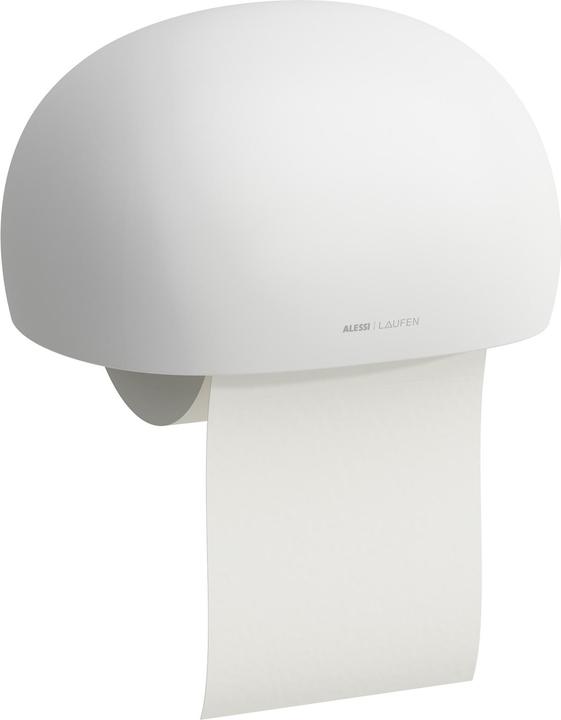 Produktbild Laufen Il Bagno Alessi Papierrollenhalter, aus Keramik, 185x150x110mm, H870970