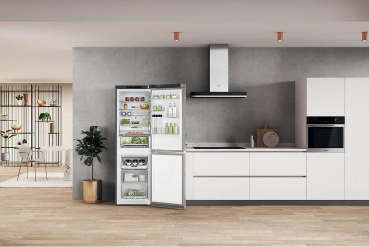 Image du produit Whirlpool W7X 83A OX Réfrigérateur-congélateur en pose libre 335 L D Acier inoxydable (335 l)