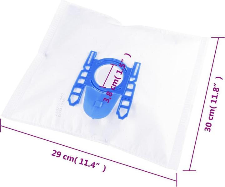 Actual product image vidaXL Staubsaugerbeutel (20x)