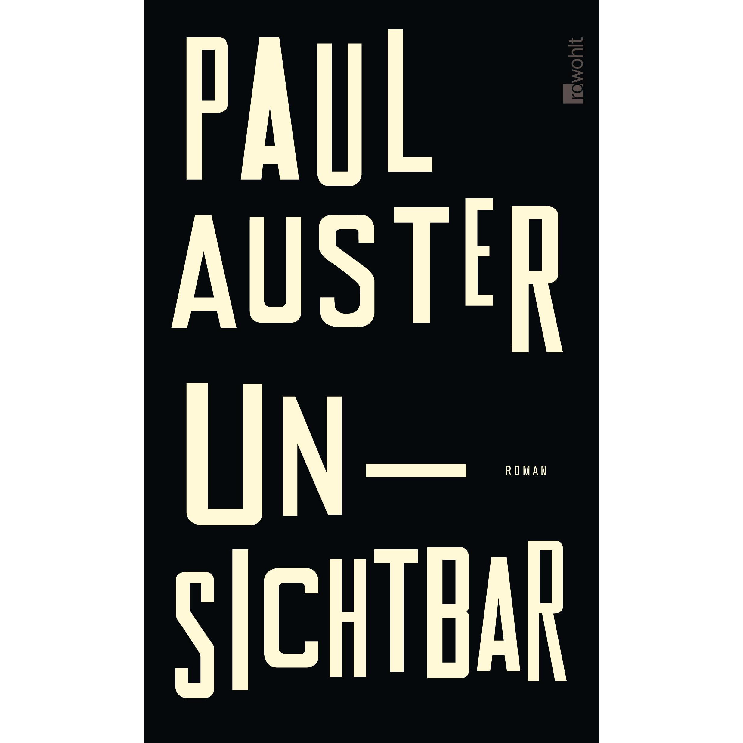 Unsichtbar, Belletristik von Paul Auster
