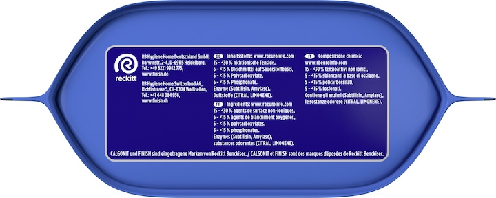 Actual product image Finish Quantum Plus dishwasher tabs (Tabs, 55 x)