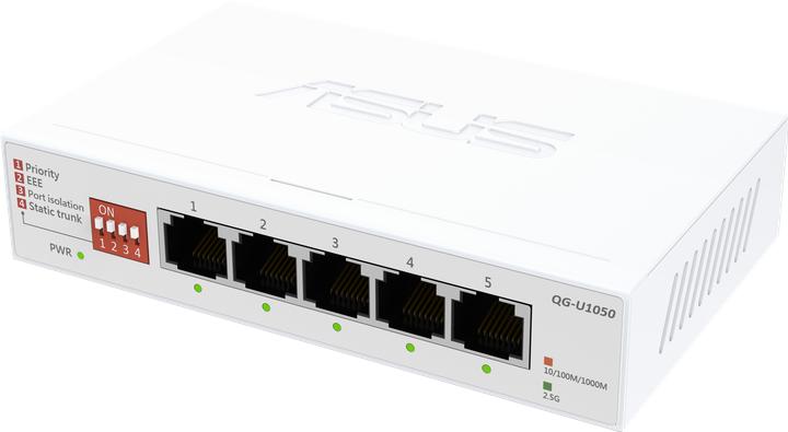 Actual product image ASUS QG-U1050 5-Port 2.5G Switch (5 ports)