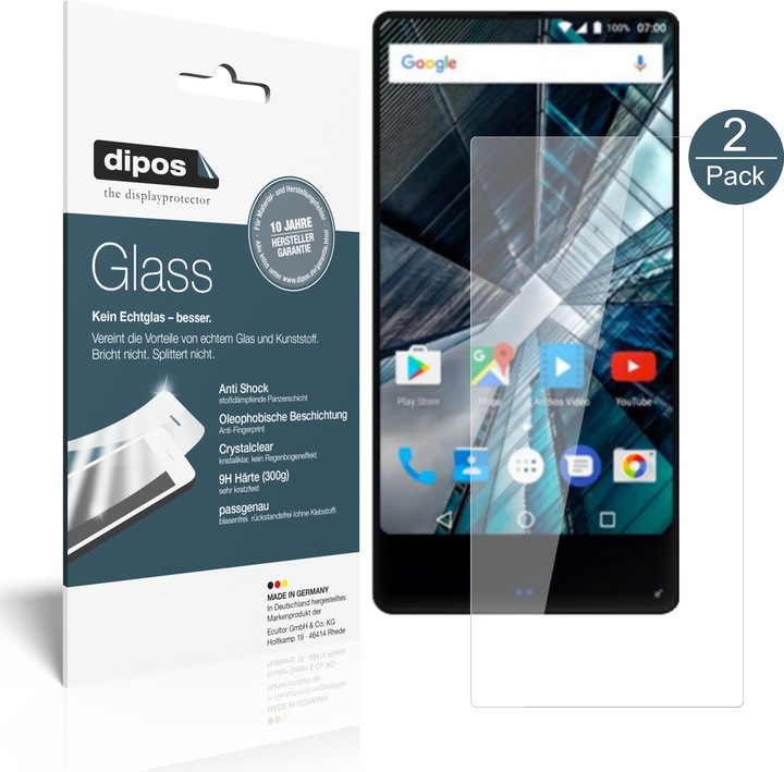 Produktbild Dipos Displayschutz Anti-Shock (2 Stück, Archos Sense 55S)