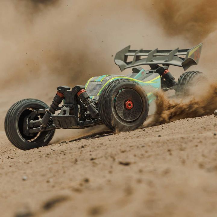 Immagine prodotto Arrma Buggy TYPHON BLX 223S Gelb ARTR, 1:8 (RTR pronto all'uso)