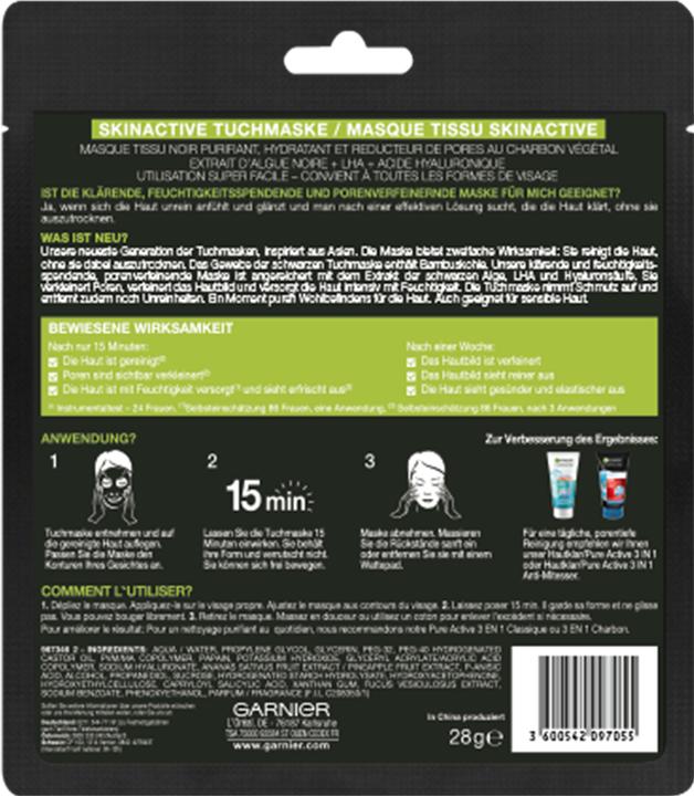 Produktbild Garnier Bambuskohle
