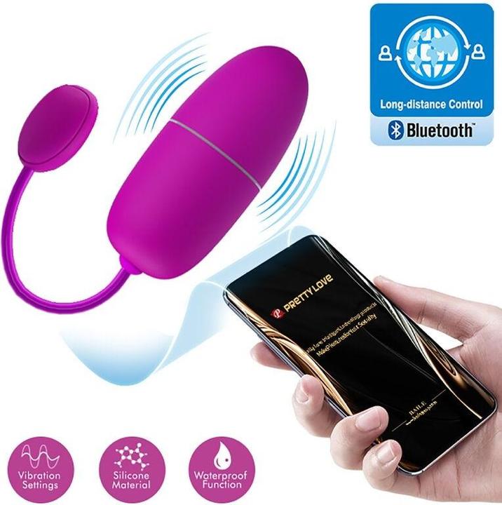 Produktbild Pretty Love Nymph Vibrations-Ei mit Movil APP