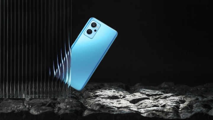 Actual product image realme 9i (128 GB, Prism Blue, 6.60", Dual SIM + SD, 50 Mpx, 4G)