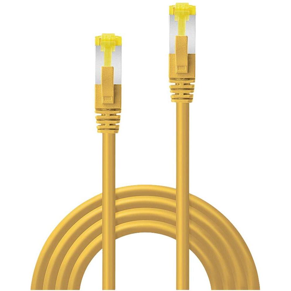 Thumbnail - Lindy 7.5m RJ45 S/FTP LSZH Netzwerkkabel, Gelb Cat.6A Stecker,Cat.7 Rohkabel (S/FTP, CAT6a, 7.50 m), Netzwerkkabel