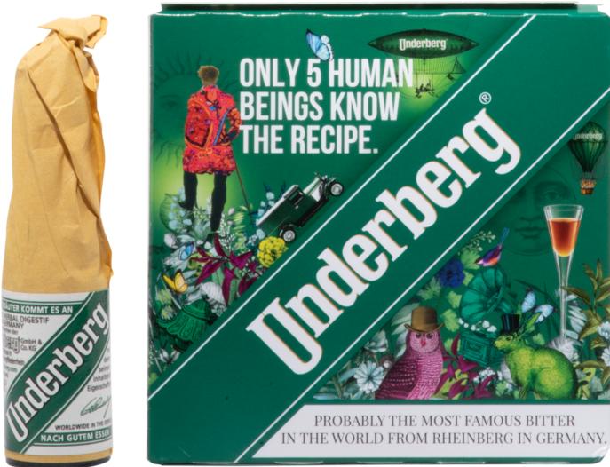 Image du produit Underberg Amer aux herbes 4 x 2cl (44 %, Allemagne, Amer)