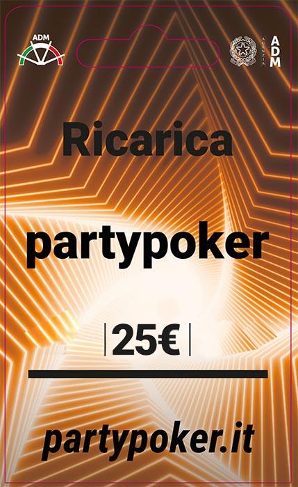 Produktbild Party Poker 25 Euro PIN