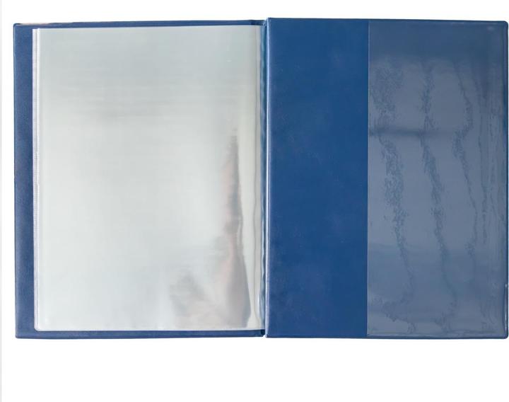Actual product image Idena Certificate folder A4 12 pockets blue (A4, 1x)