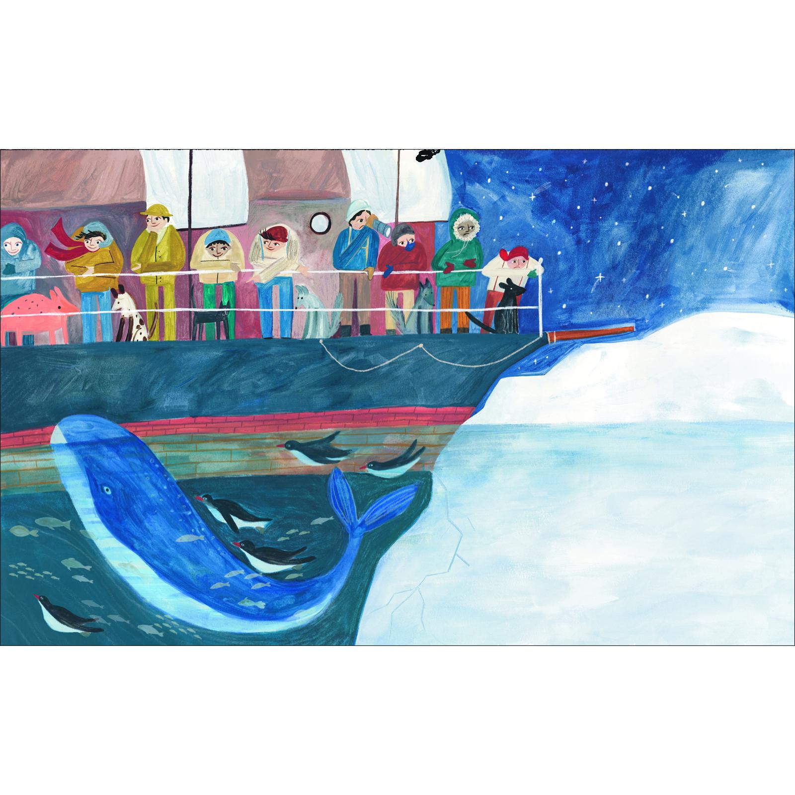 Thumbnail - Ernest Shackleton, Kinderbücher von María Isabel Sánchez Vegara